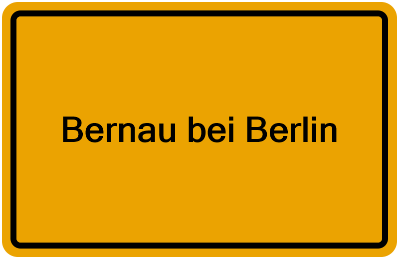 Handelsregister Bernau bei Berlin